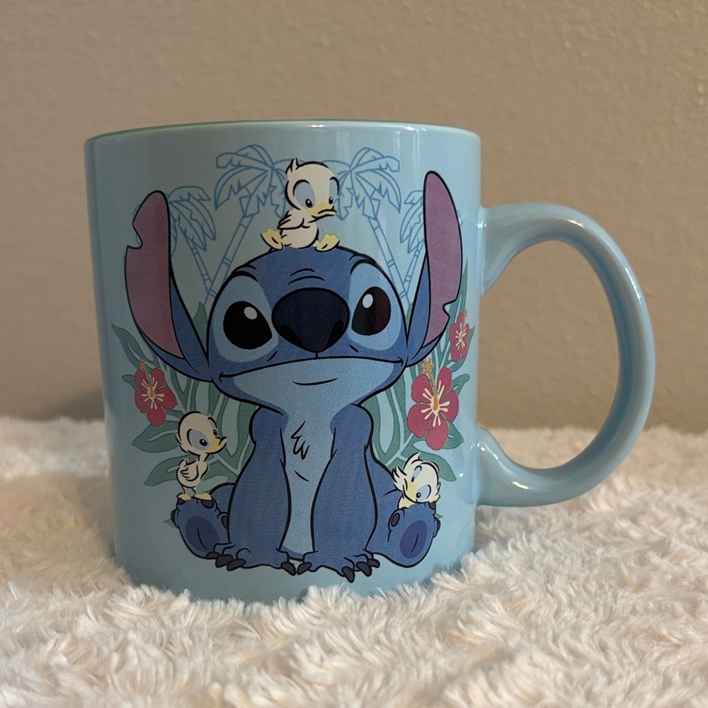 Disney Stitch with Ducklings Mug